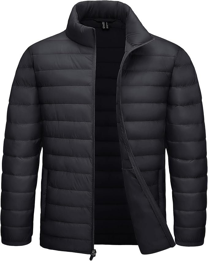 Men's Puffer Jacket – Grey