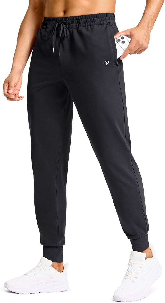 Men's Lounge Joggers – Black