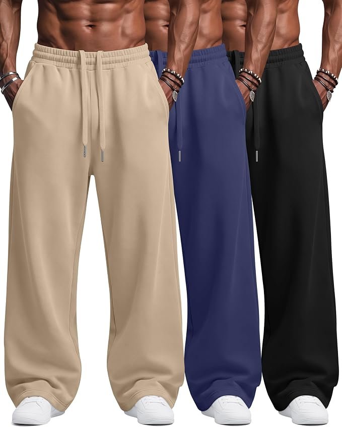 Men's Relaxed Joggers – Grey