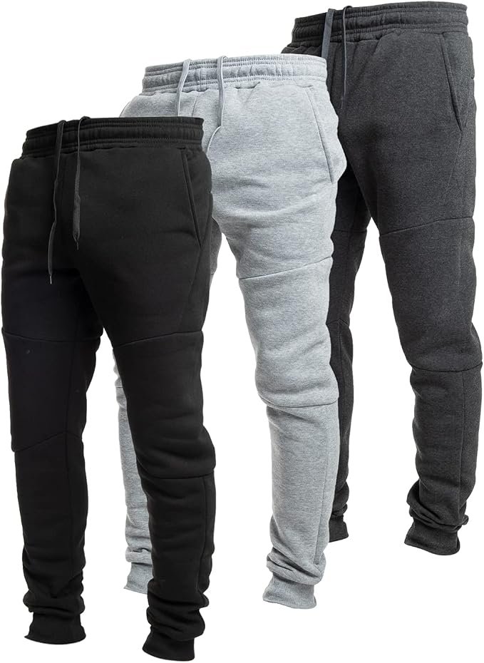 Men's Zip Pocket Joggers – Grey