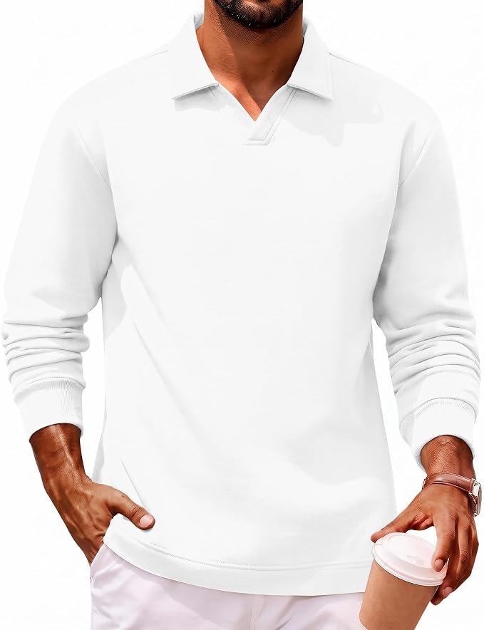 Men's Heavyweight Polo Shirt – Black