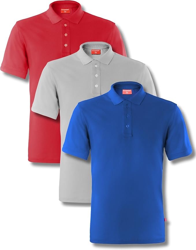 Men's Pique Polo Shirt – Black