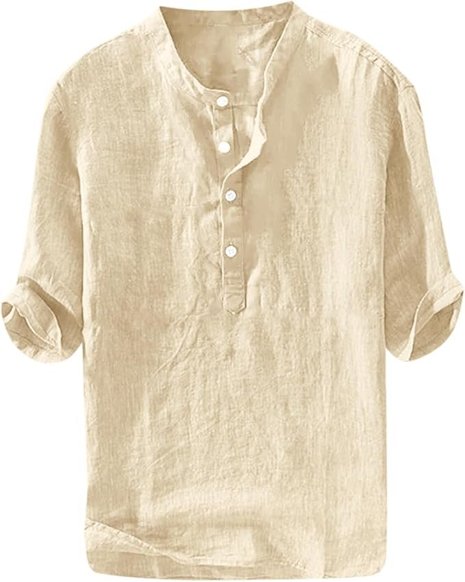 Men's Linen Shirt – Grey