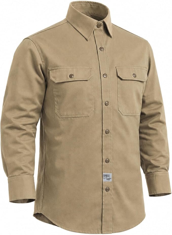 Men's Workwear Shirt – Black